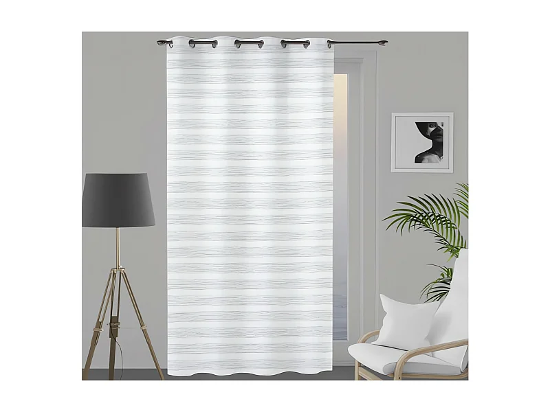 Visillo con ojales 135x250 cm LOUIS, de Soleil d'Ocre