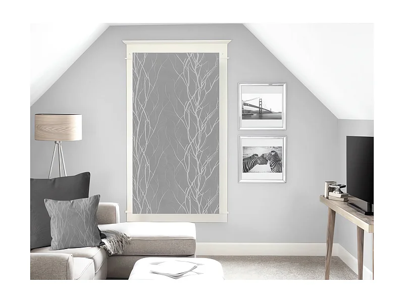 Brise bise 60x160 cm LIANE gris, par Soleil d'ocre