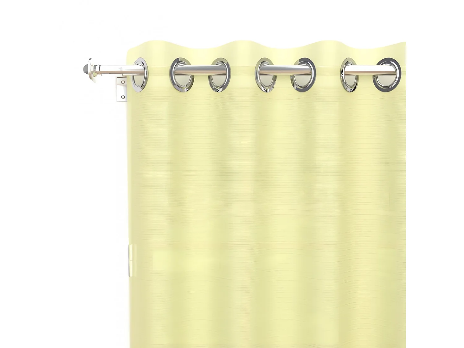 Visillo con ojales 135x250 cm ALIX verde lima