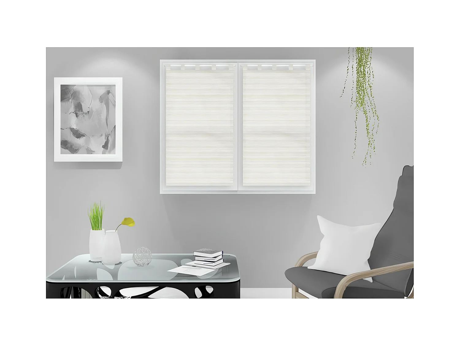 Paire de brise bise 45x90 cm LINA, par Soleil d'Ocre