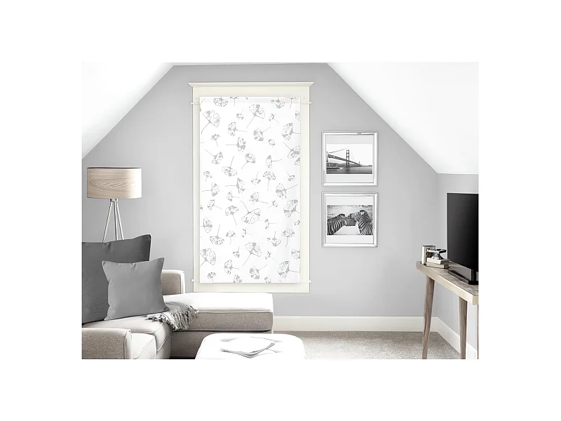 Visillo para ventana 60x160 cm KYOTO, de Soleil d'Ocre