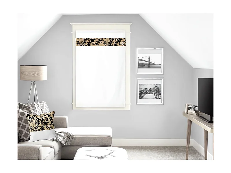 Visillo para ventana algodón 60x120 cm MAYLINE