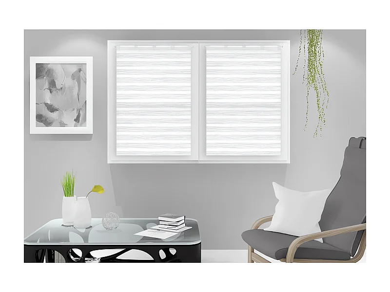 Paire de brise bise 60x90 cm LOUIS, par Soleil d'Ocre