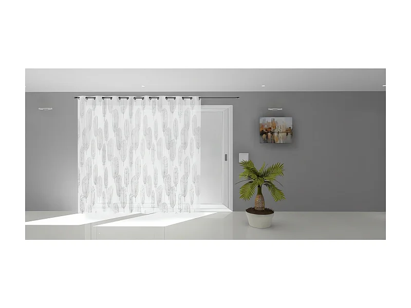 Visillo con ojales280x250 cm LALY, de Soleil d'Ocre