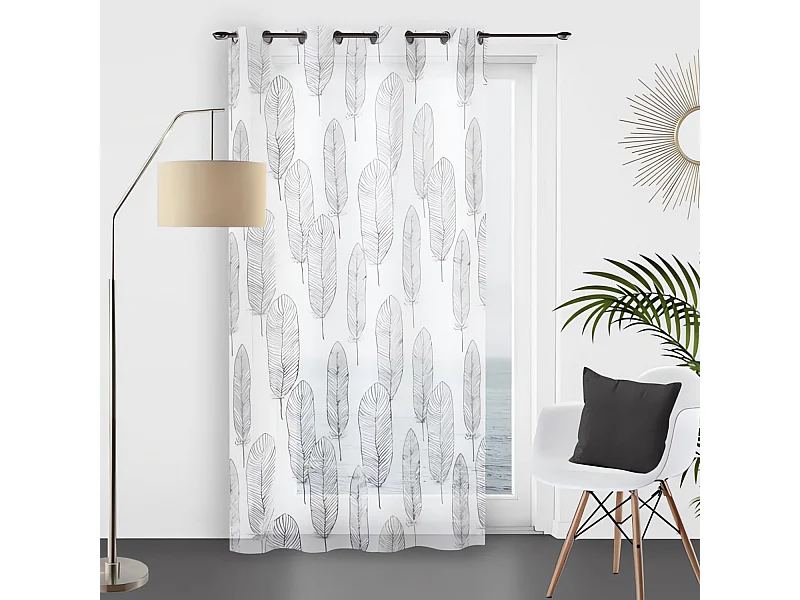 Visillo con ojales 135x250 cm LALY, por Soleil d'Ocre