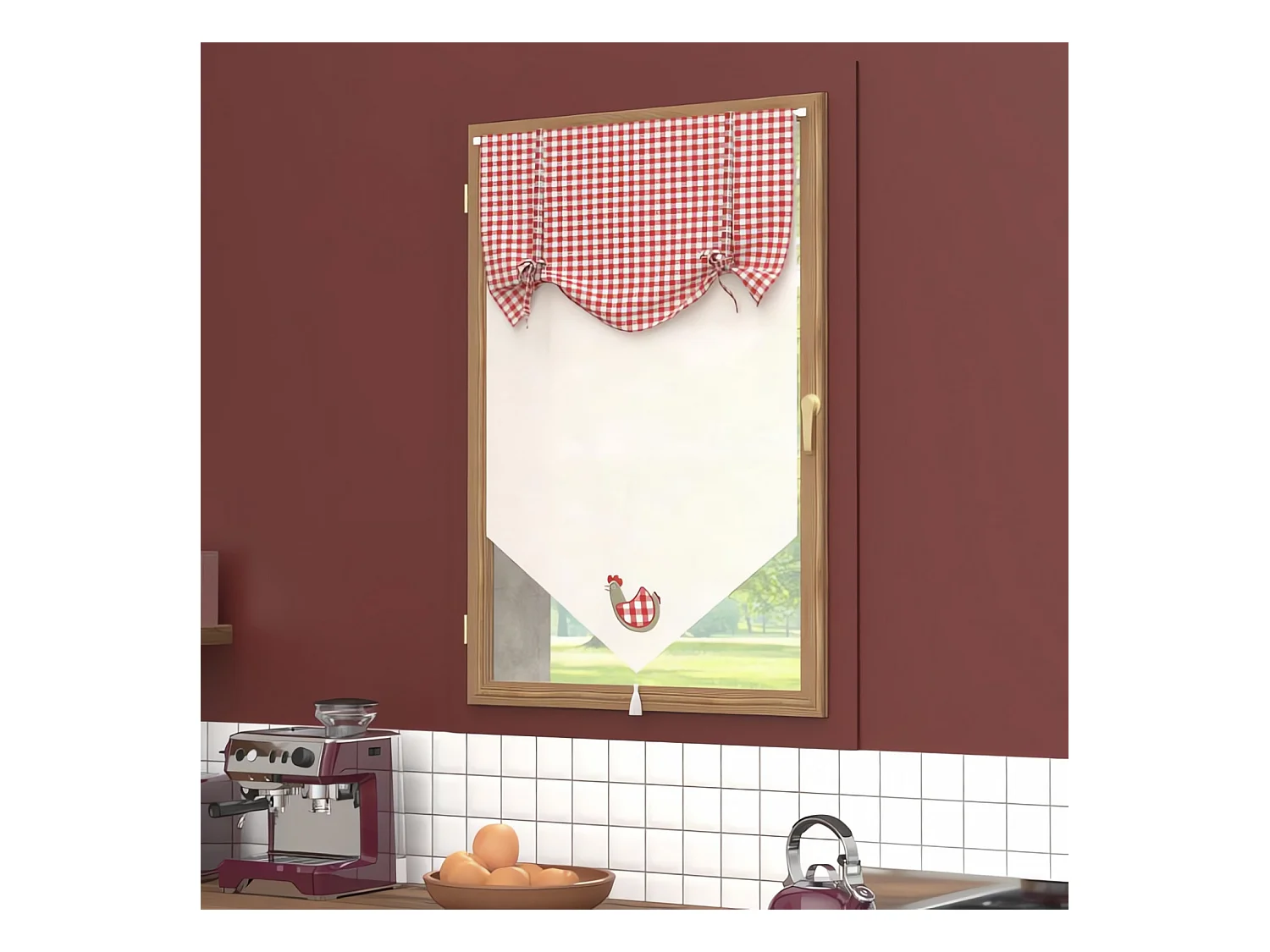 Brise bise coton 60X90 cm PAULETTE, par Soleil d'Ocre