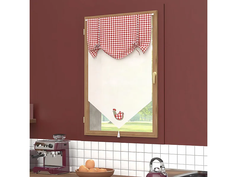 Visillo para ventana 60X90 cm PAULETTE, de Soleil d'Ocre