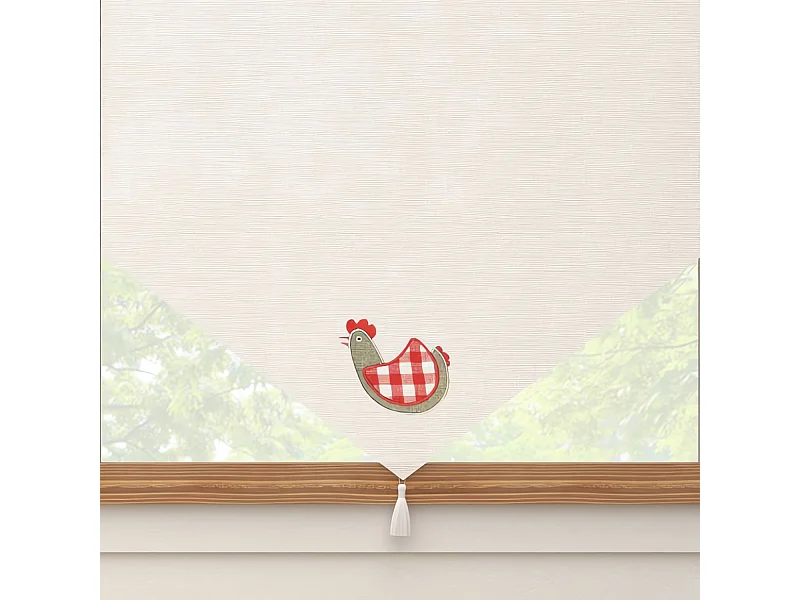 Visillo para ventana 60x160 PAULETTE, de Soleil d'Ocre