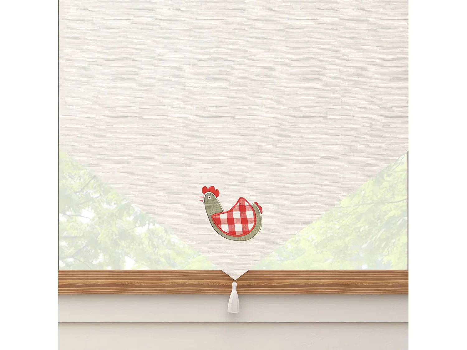 Visillo para ventana 60x160 PAULETTE, por Soleil d'Ocre