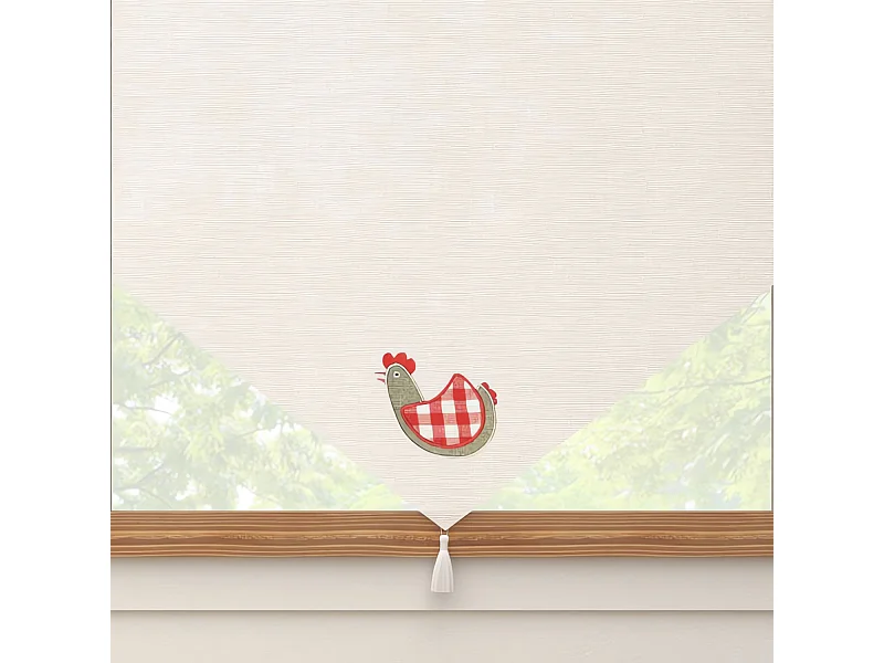 Visillo para ventana 60x160 PAULETTE, por Soleil d'Ocre