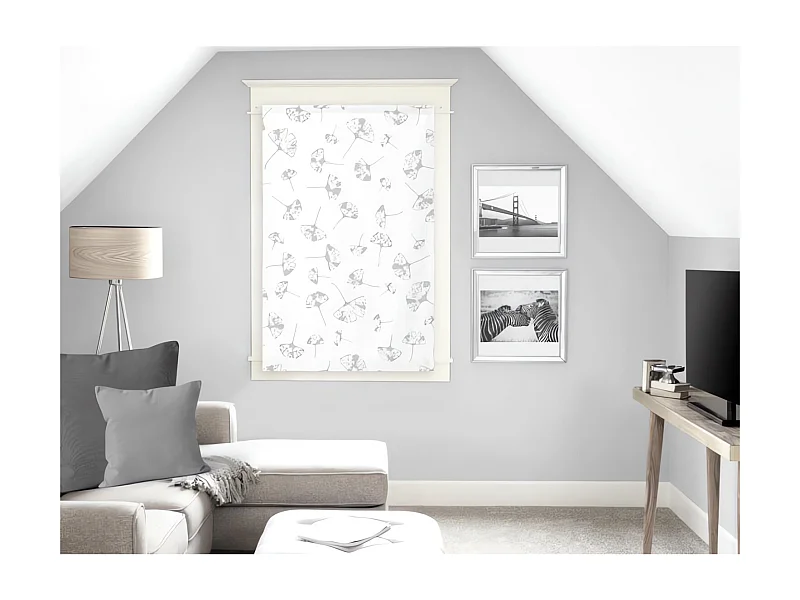 Visillo para ventana 60x90 cm KYOTO, por Soleil d'Ocre