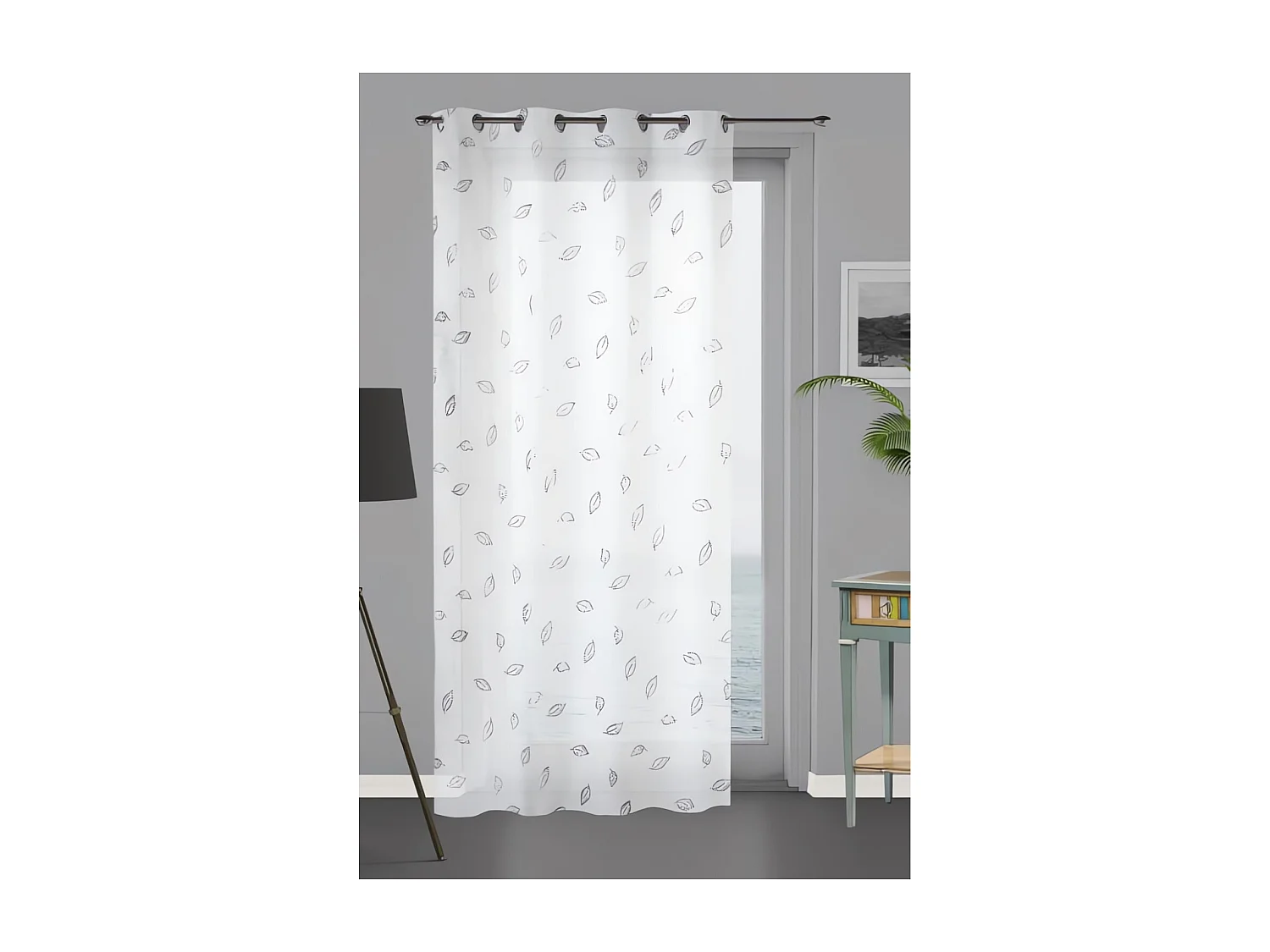 Visillo con ojales 135x250 cm LAURENE, por Soleil d'Ocre