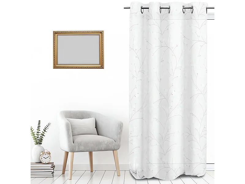 Voile à oeillets 135x250 cm OSAKA, par Soleil d'Ocre