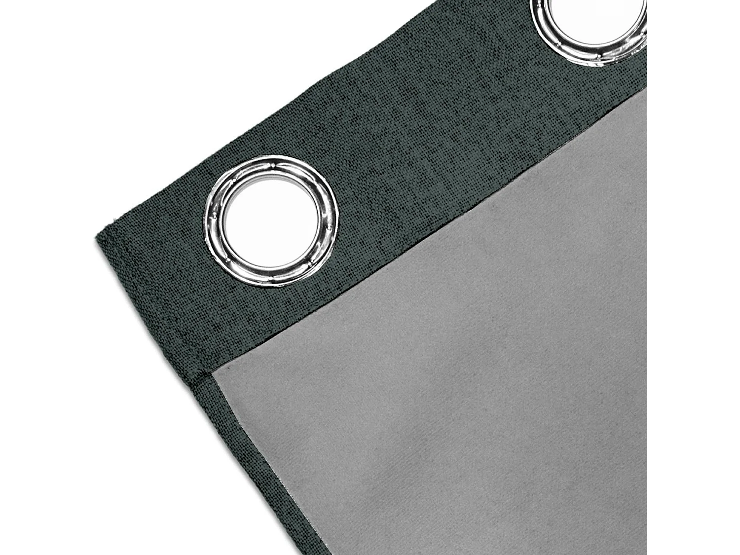 Cortina con ojales 100% blackout 135x250 cm ECLIPSE caqui