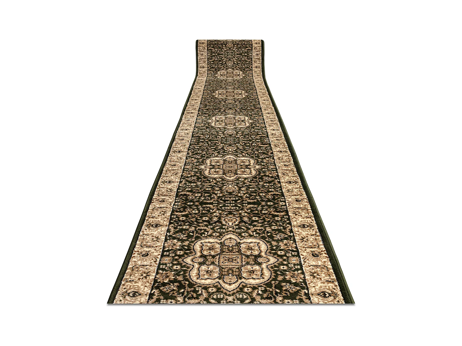 Läufer HEAT-SET ROYAL AGY 0521 grün 80x400 cm