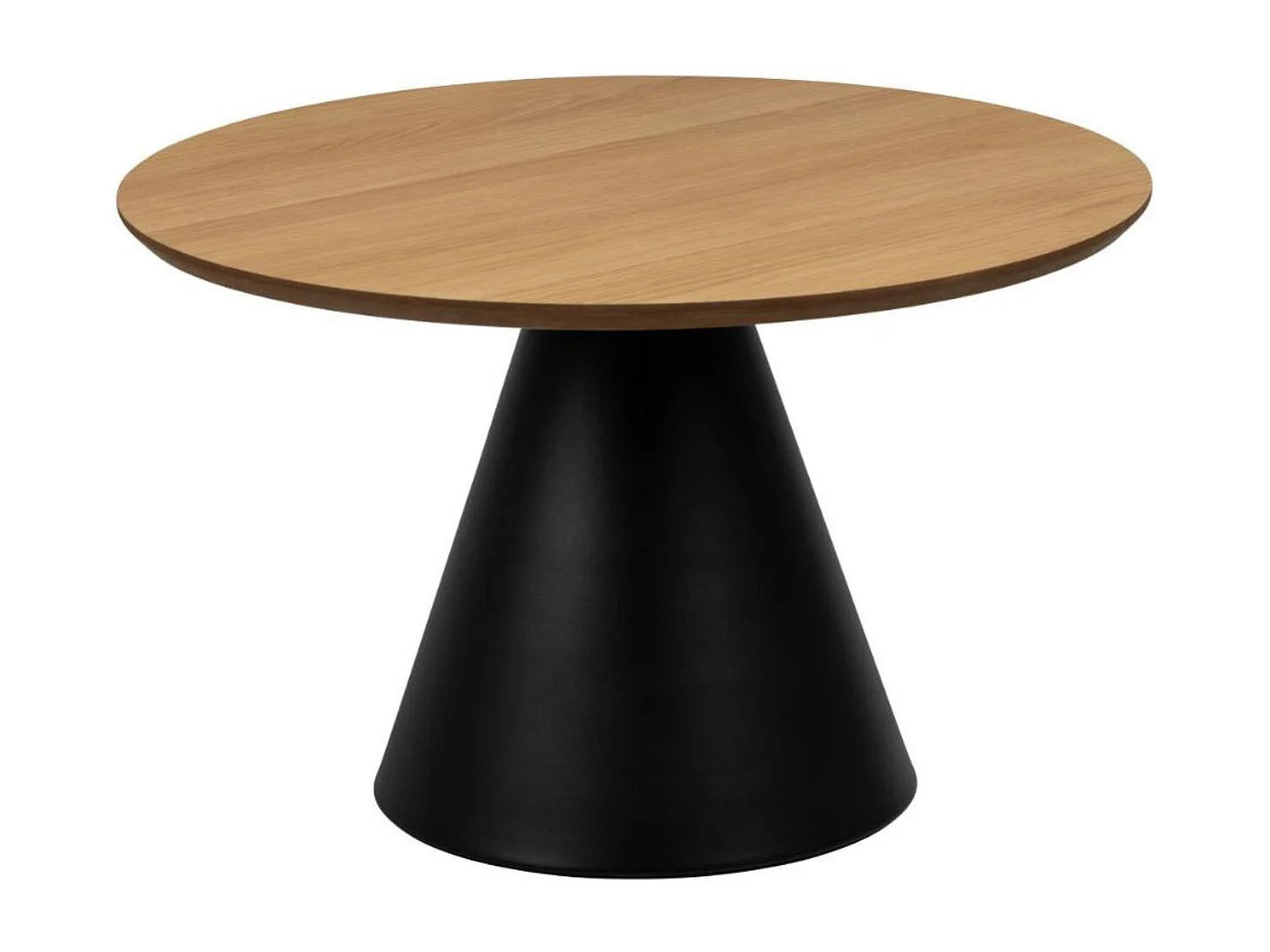 Soli table basse Ø65cm chêne décor.