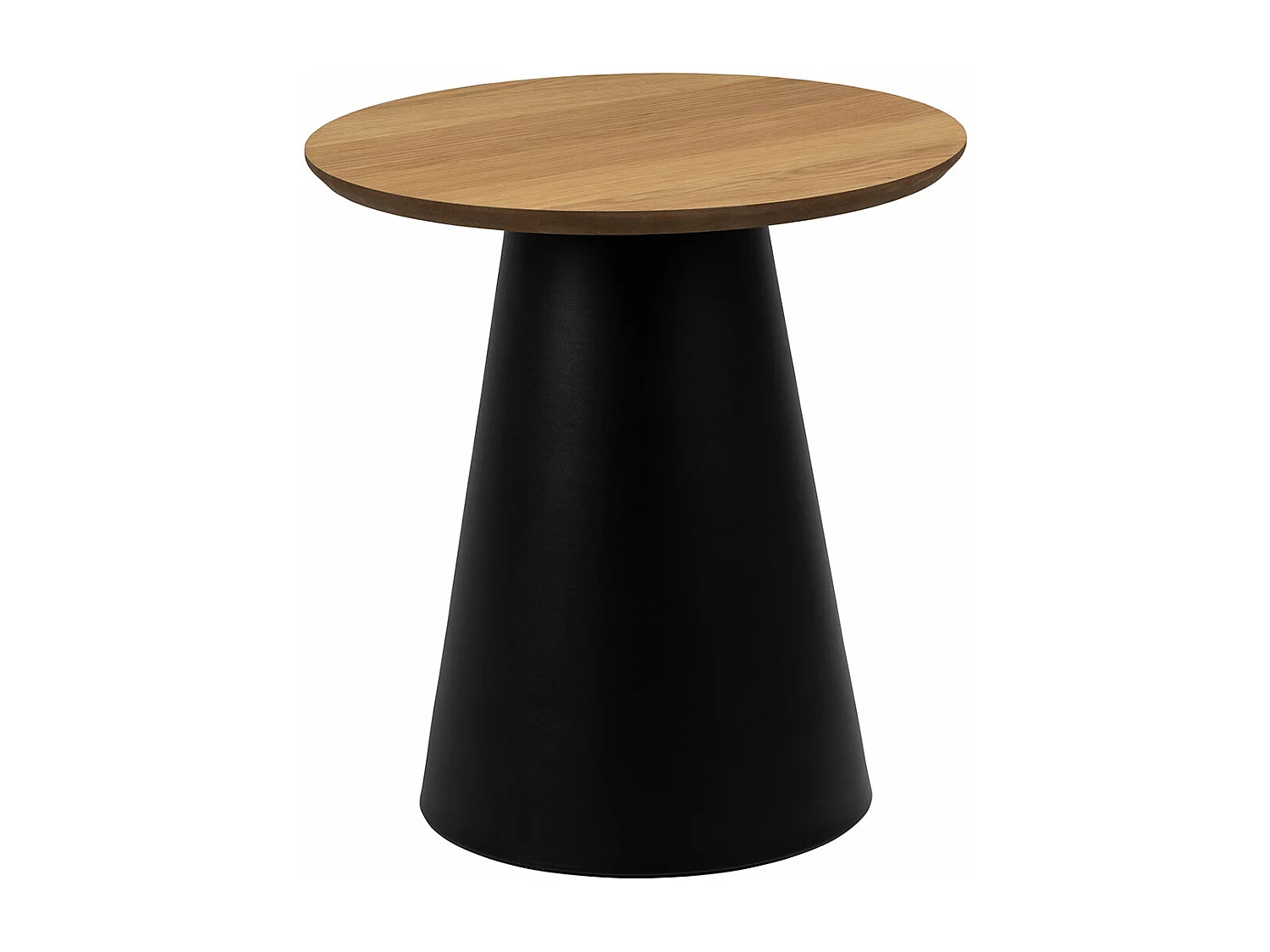 Soli table basse Ø45cm chêne décor.