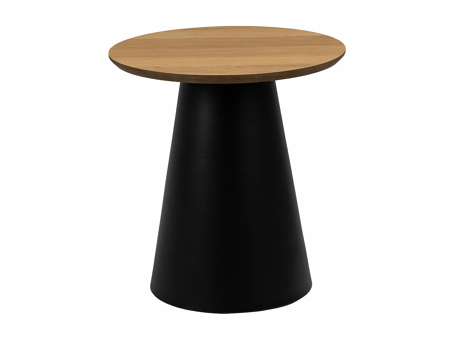 Soli table basse Ø45cm chêne décor.