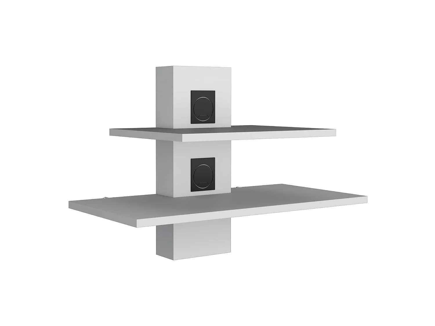 TUHOME CONCEPT Móvel de TV suspenso Burgos de 60 cm, branco