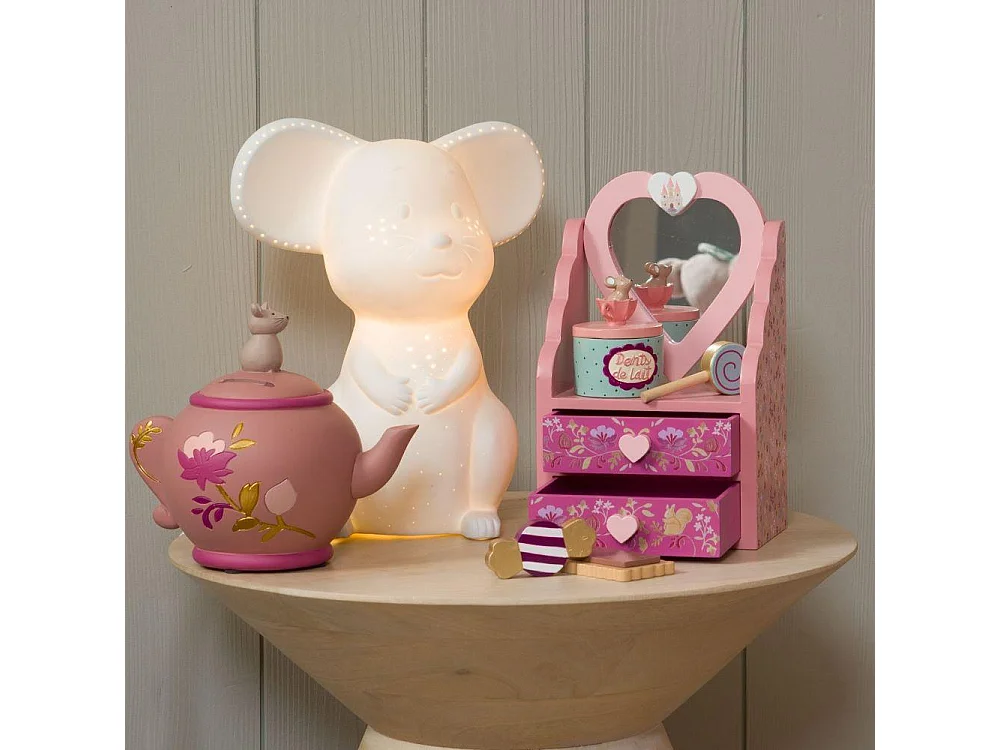 Boite à bijoux miroir Zoé