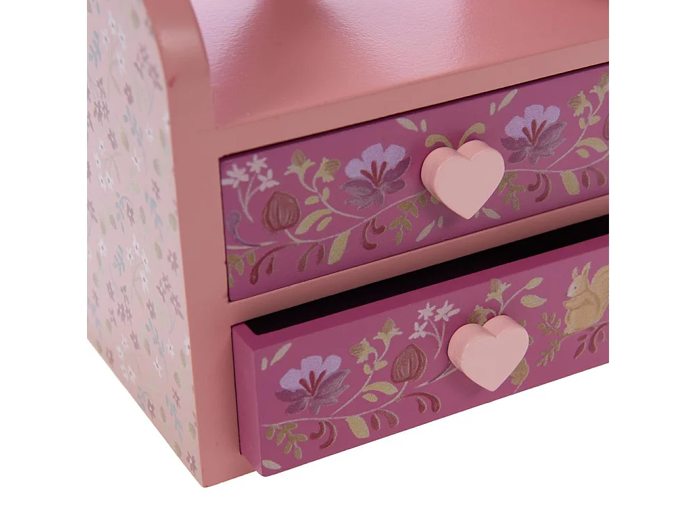 Boite à bijoux miroir Zoé