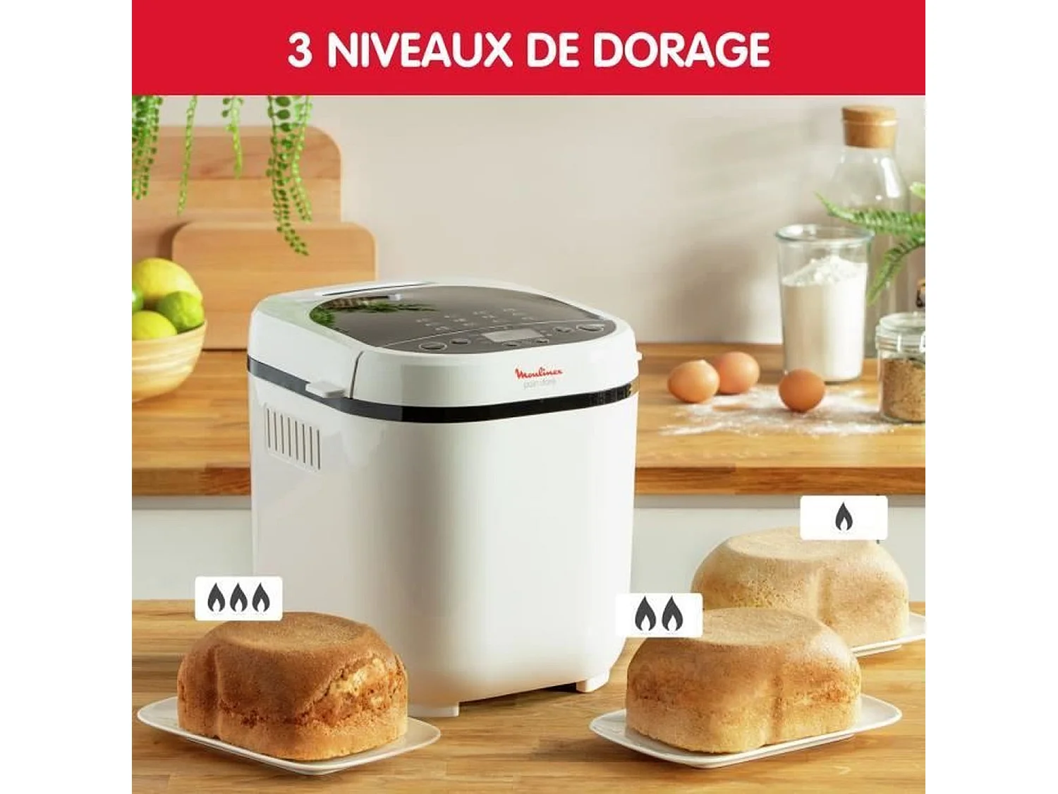 Machine à pain MOULINEX OW 210130