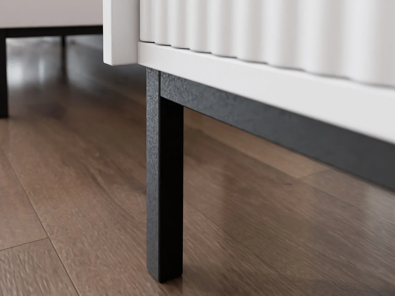 Table basse Comfivo Delruva 102, Cachemire, 40x50x100cm, Stratifié, Angulaire