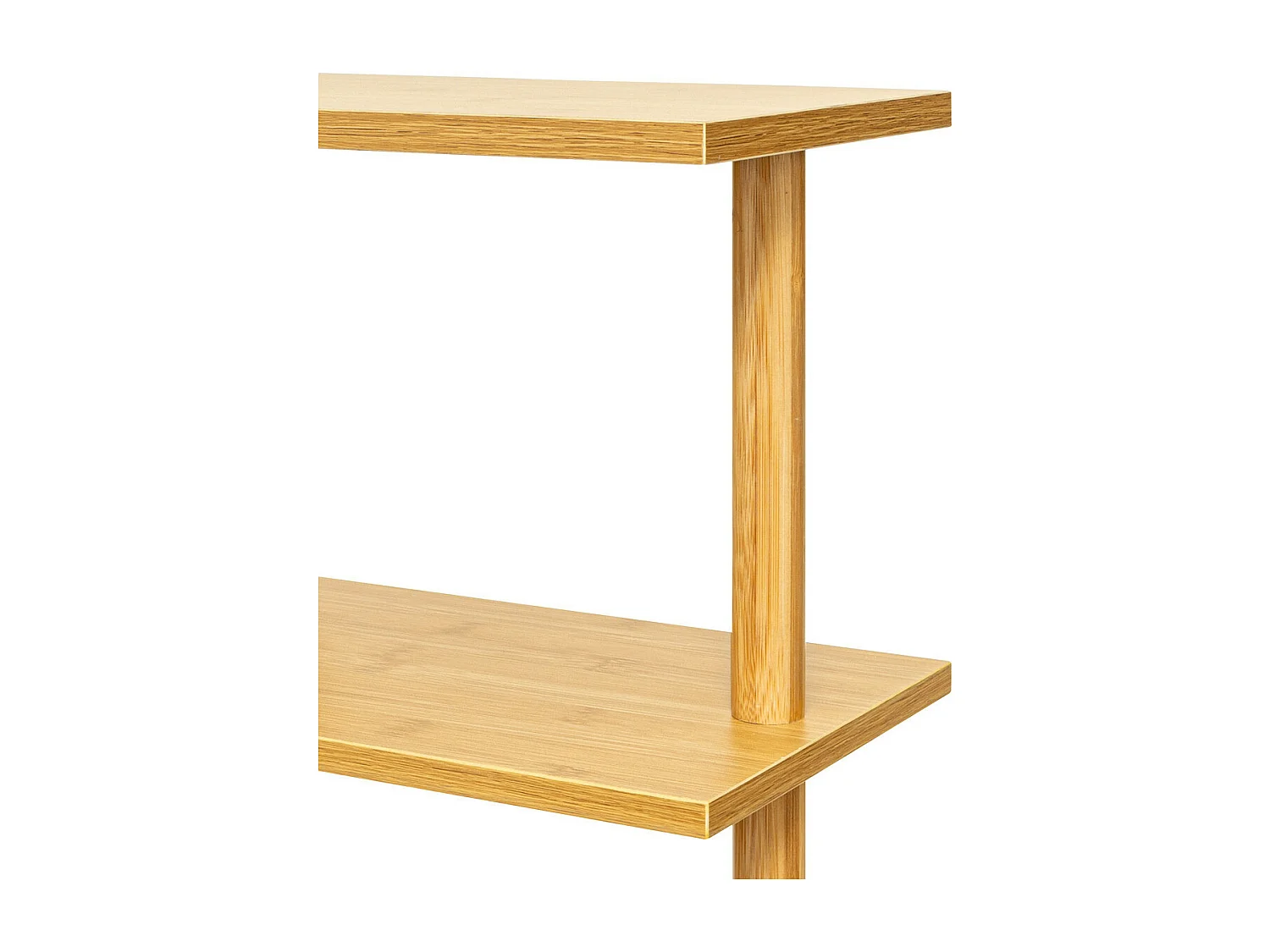 Mueble de baño de bambú 19 x 30 x 120 cm