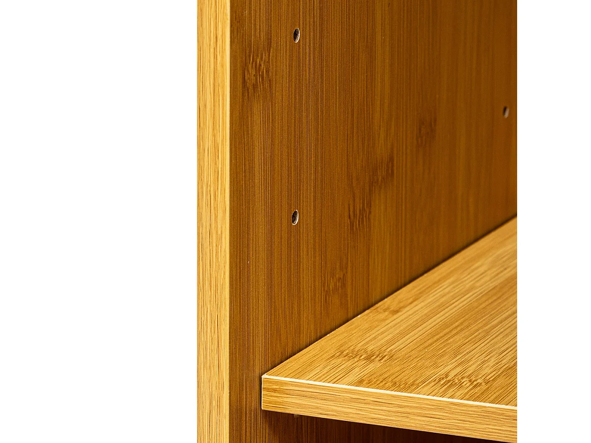 Mueble de baño de bambú 19 x 30 x 120 cm