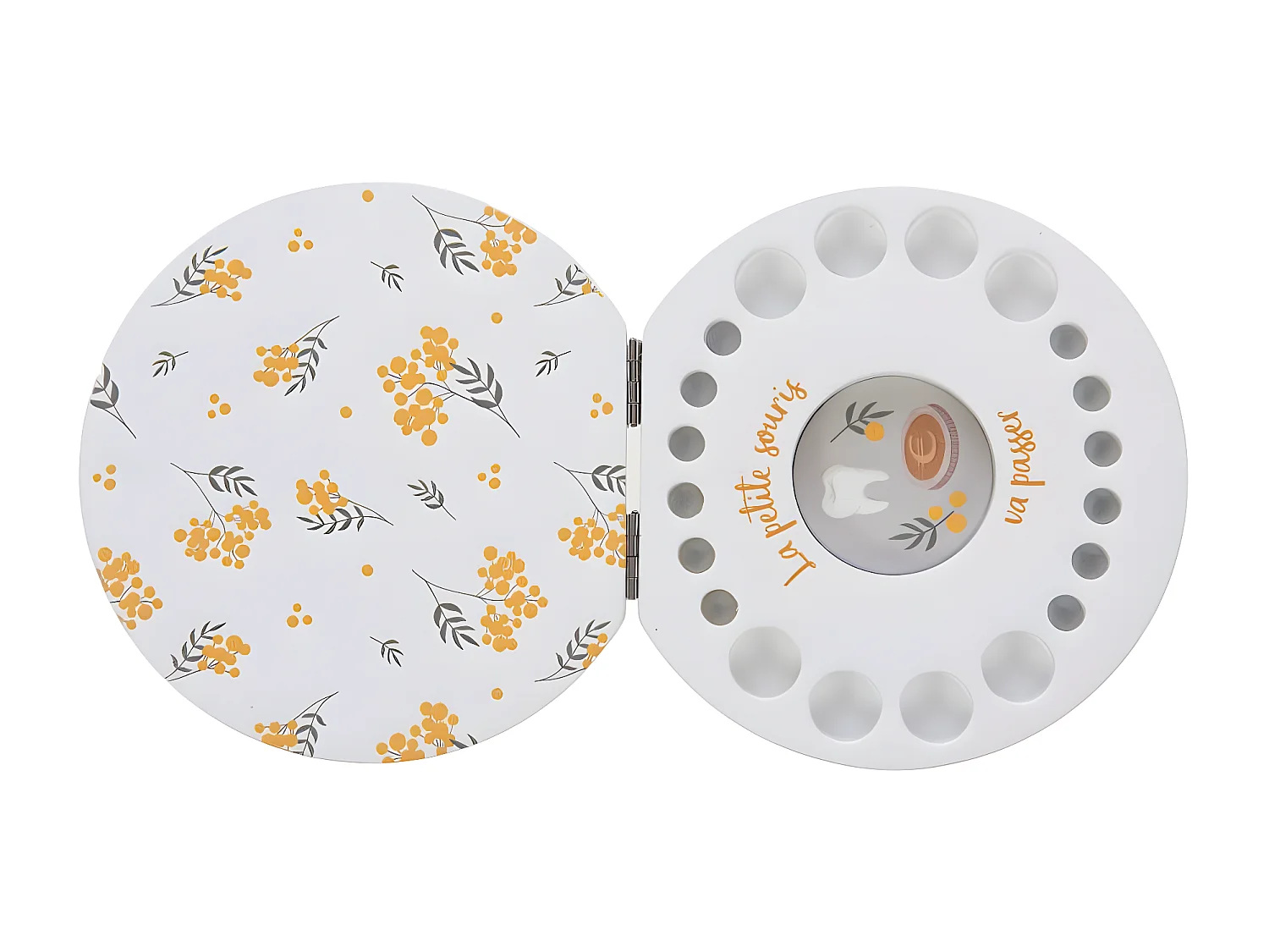 Boite à dents de lait Mimosa