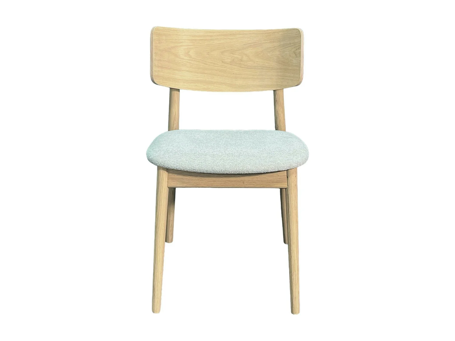 Chaise en bois moderne (finition chêne blanc) COLOGNE