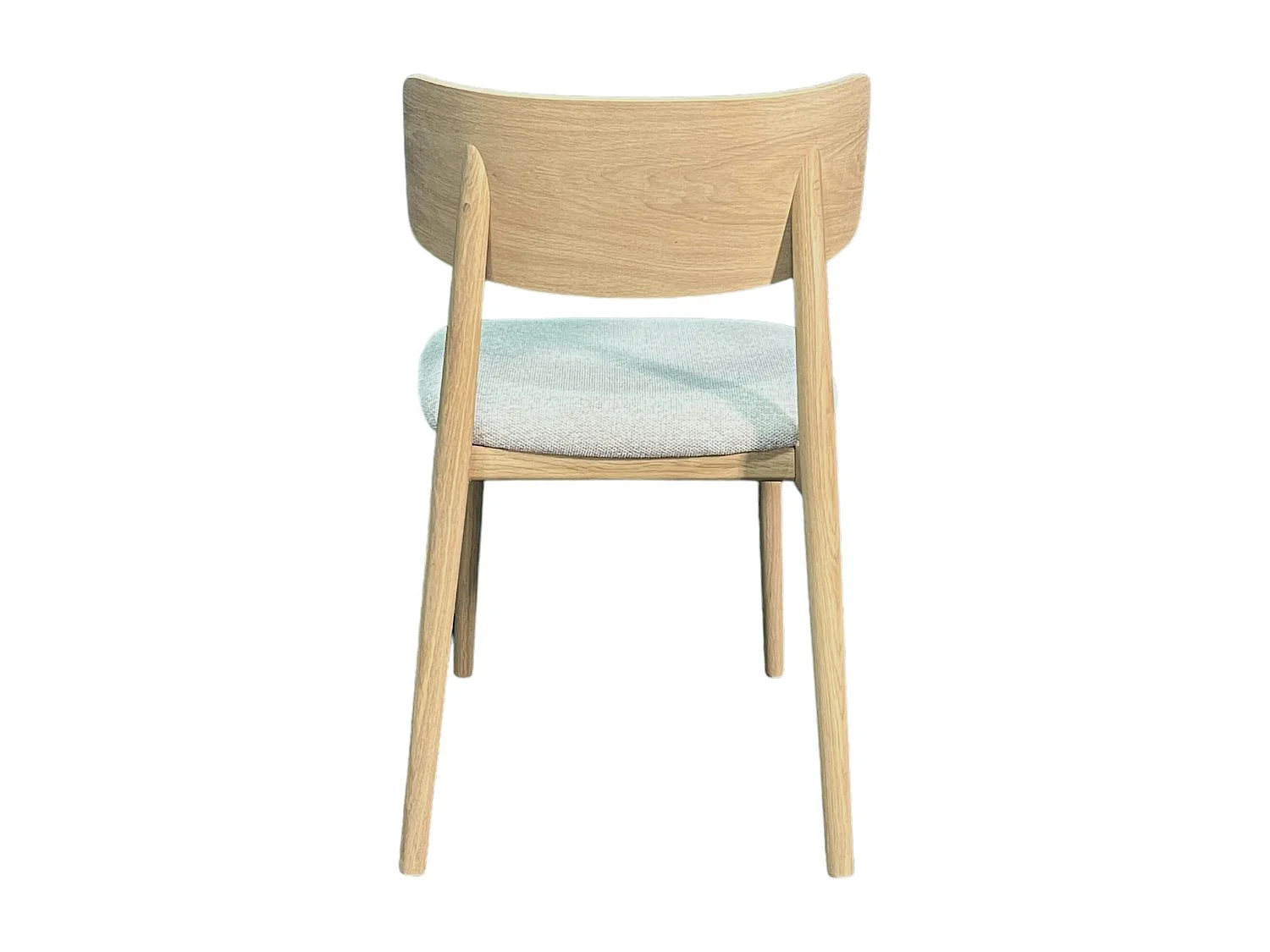 Chaise en bois moderne (finition chêne blanc) COLOGNE