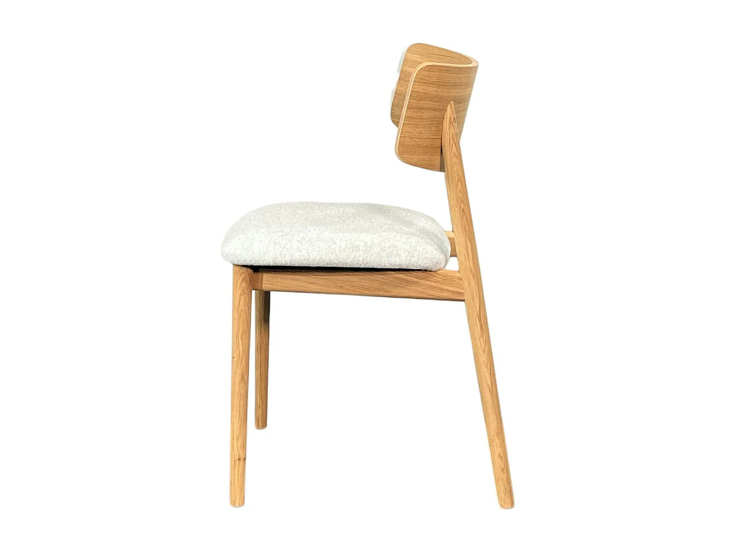 Chaise en bois moderne (finition chêne huilé) COLOGNE