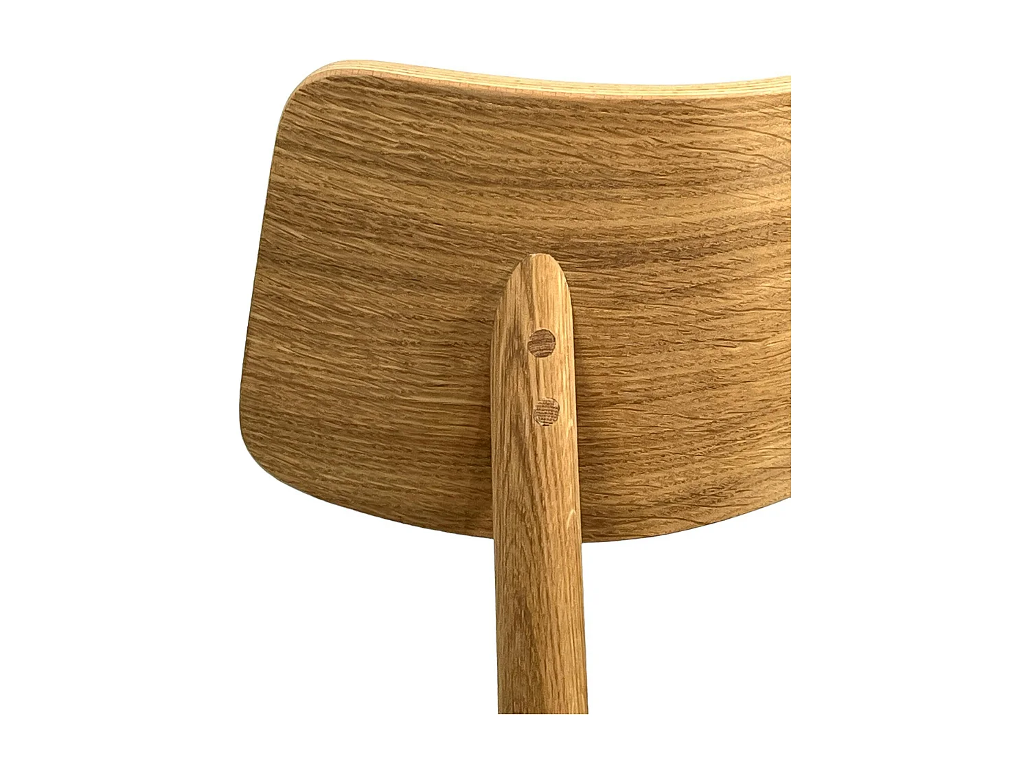 Chaise en bois moderne (finition chêne huilé) COLOGNE