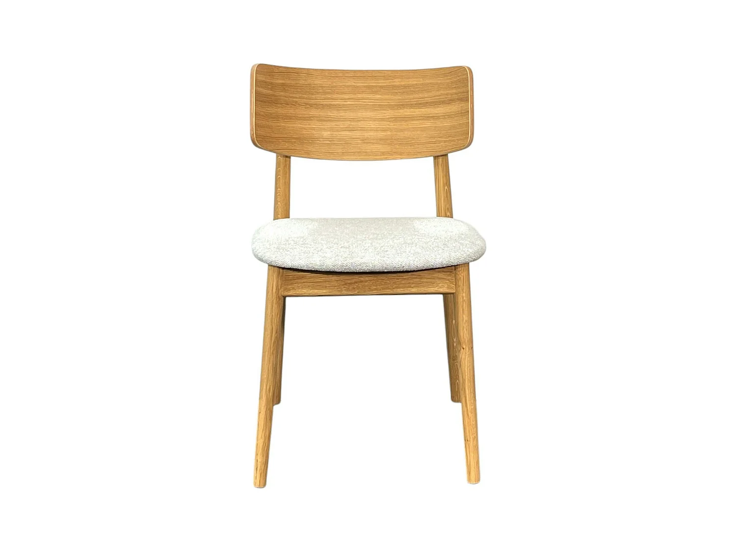 Chaise en bois moderne (finition chêne huilé) COLOGNE