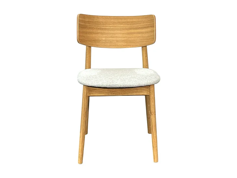 Chaise en bois moderne (finition chêne huilé) COLOGNE