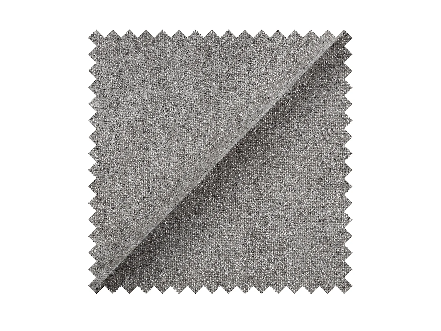 Sofa mit Schlaffunktion und Bouclé-Bezug - grau - SAVOY