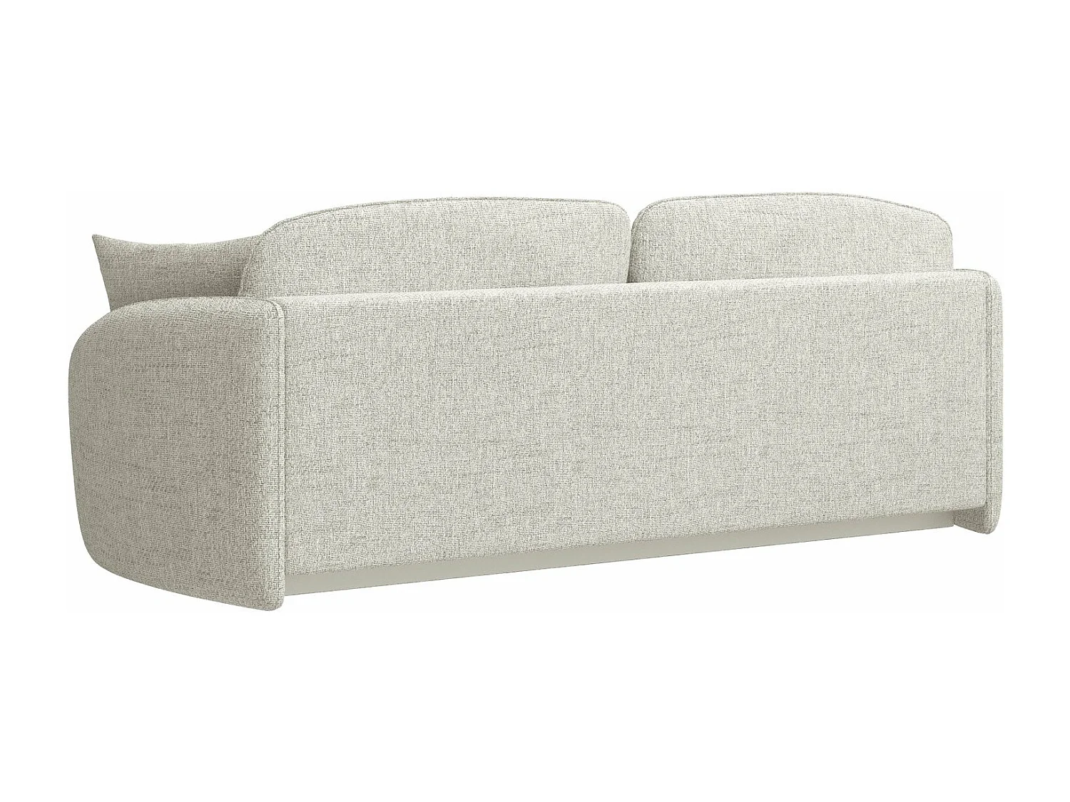 3-Sitzer Sofa mit Schlaffunktion und Bettkasten - Cremeweiß - SAVOY
