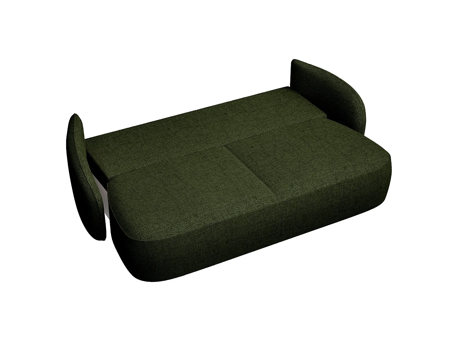 Driezits slaapbank - olijfgroen - SAVOY
