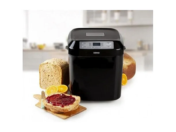 Domo Machine à pain 1kg 550w noir - b3974