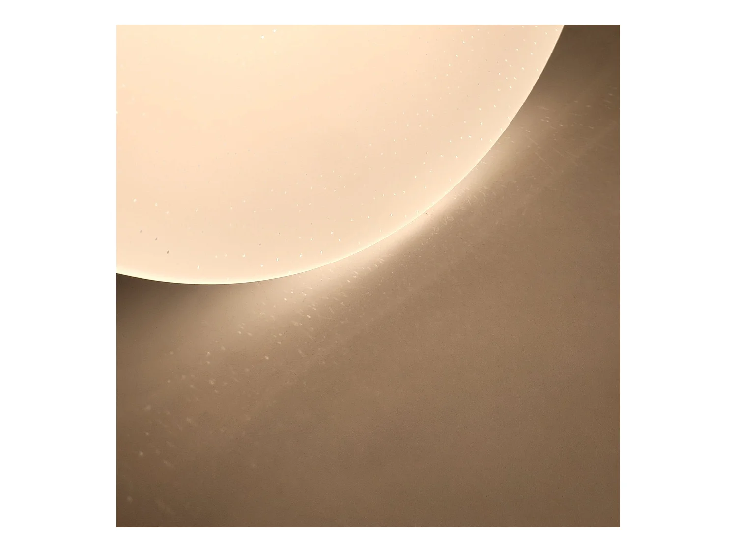 NETTLIFE Plafonnier LED Chambre - Diamètre 27 cm Lampe de Chambre Ciel Étoilé 12 W Lampe Blanc Chaud Lampe de Cuisine Moderne Ronde pour Couloir Salon