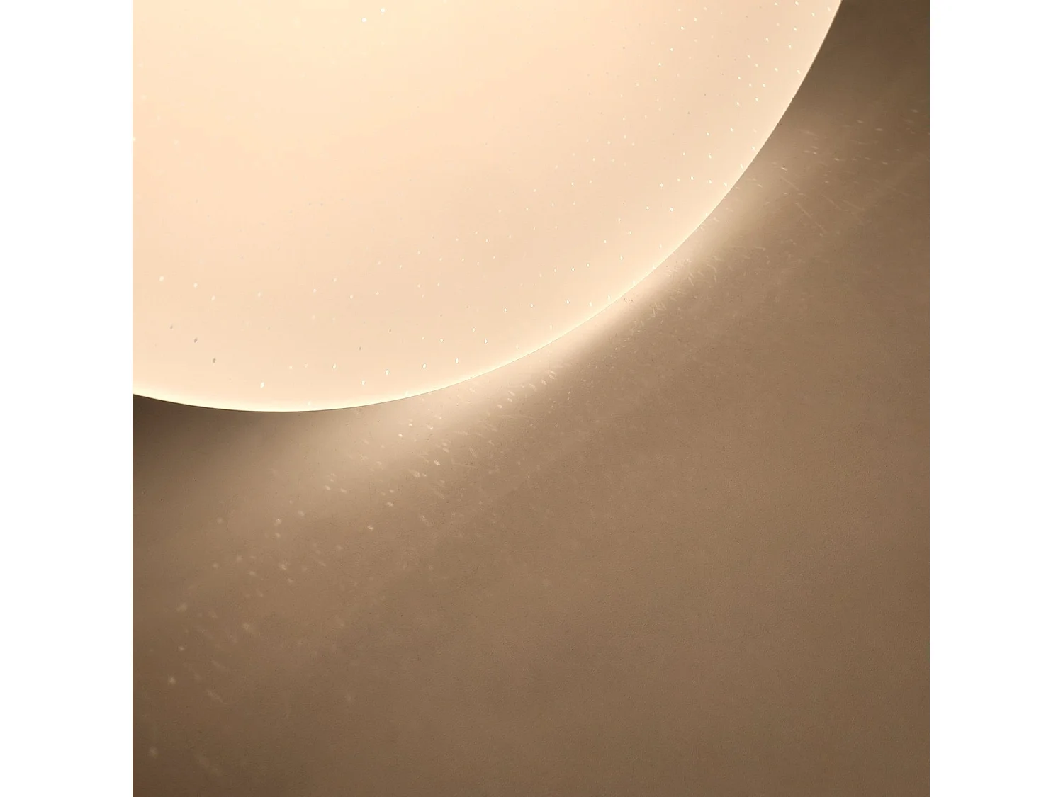 NETTLIFE Plafonnier LED Chambre - Diamètre 27 cm Lampe de Chambre Ciel Étoilé 12 W Lampe Blanc Chaud Lampe de Cuisine Moderne Ronde pour Couloir Salon