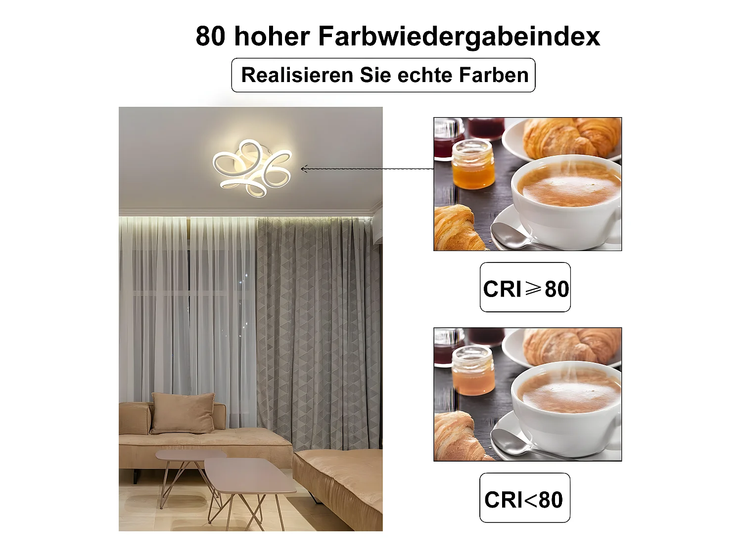 NETTLIFE Plafondlamp LED wit 3000K Warm wit Licht Geometrisch ontwerp Metaal 17W Moderne Plafondverlichting voor Woonkamer | Slaapkamer | Studeerkamer 27cm