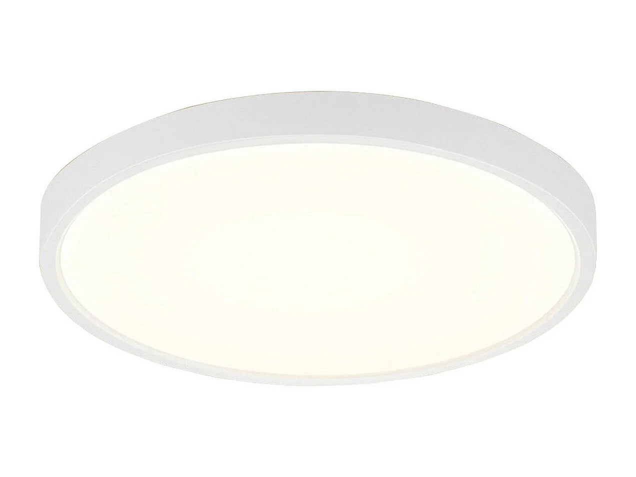 NETTLIFE Plafonnier LED chambre lampe plate 22cm 15W cuisine IP44 couloir ronde blanc chaud pour salle de bain