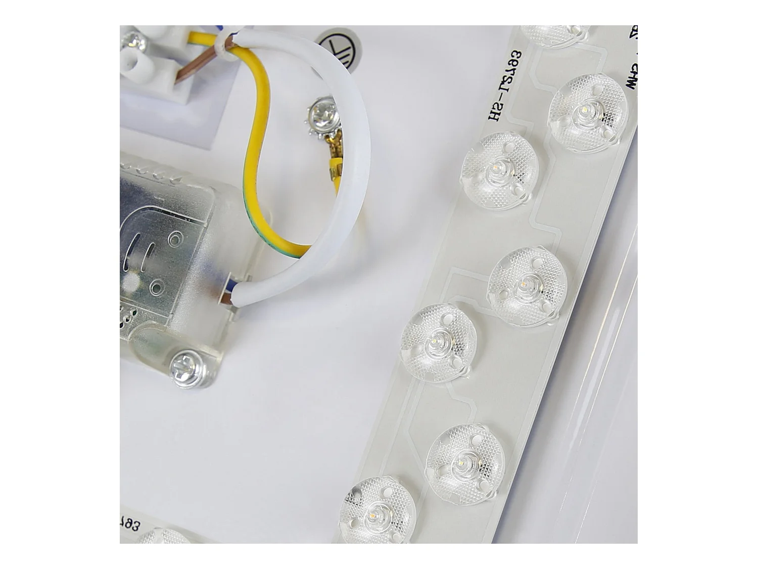 NETTLIFE Plafonnier LED Lampe de Chambre Ciel Étoilé avec Télécommande 37 W Lampe de Chambre d'Enfant Lampe Carrée 28 cm pour Salon Cuisine Couloir
