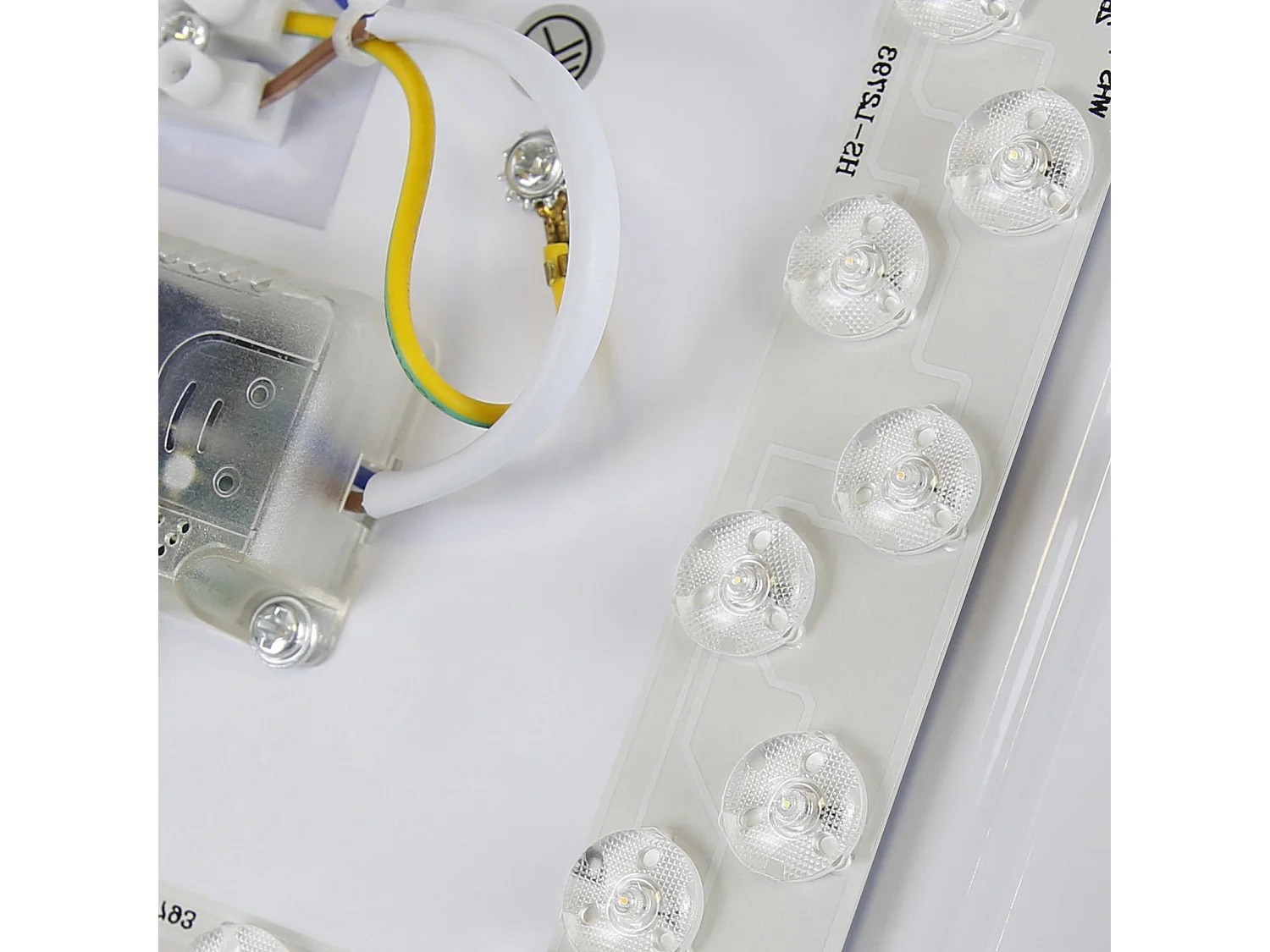 NETTLIFE Plafonnier LED Lampe de Chambre Ciel Étoilé avec Télécommande 37 W Lampe de Chambre d'Enfant Lampe Carrée 28 cm pour Salon Cuisine Couloir