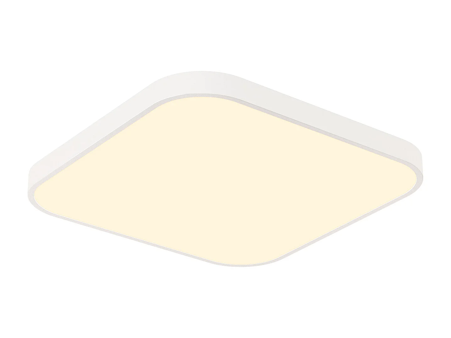 NETTLIFE Plafonnier LED chambre plat 27cm lampe cuisine blanc chaud IP44 salle de bain couloir carré 19W