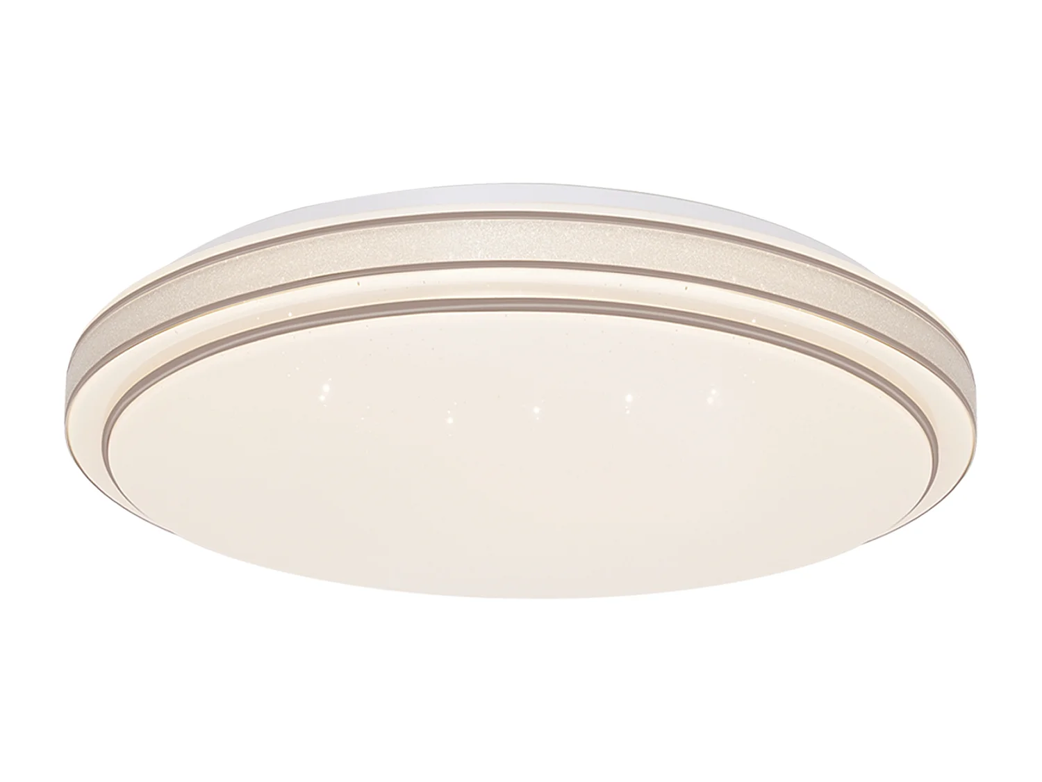 NETTLIFE Plafonnier LED Ø 27 cm Lampe de Chambre Ciel Étoilé Moderne 12 W Lampe Blanc Chaud Lampe Ronde Cuisine pour Couloir Salon