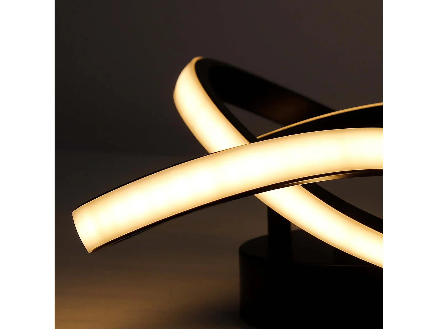 NETTLIFE Lámpara de techo LED Blanco Caliente - 17W, Lámpara Negra, Lámpara de Cocina Moderna Pequeña 3000K para Habitación de Niños, Salón