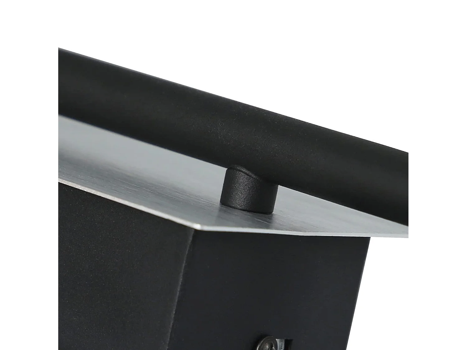 NETTLIFE Plafonnier LED Design Moderne Lampe de Salon 100 cm de Long Dimmable avec Télécommande 22 W pour Chambre Cuisine Couloir Bureau Étude